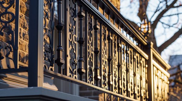 Fabrication rampe balcon escalier sur mesure à joliette